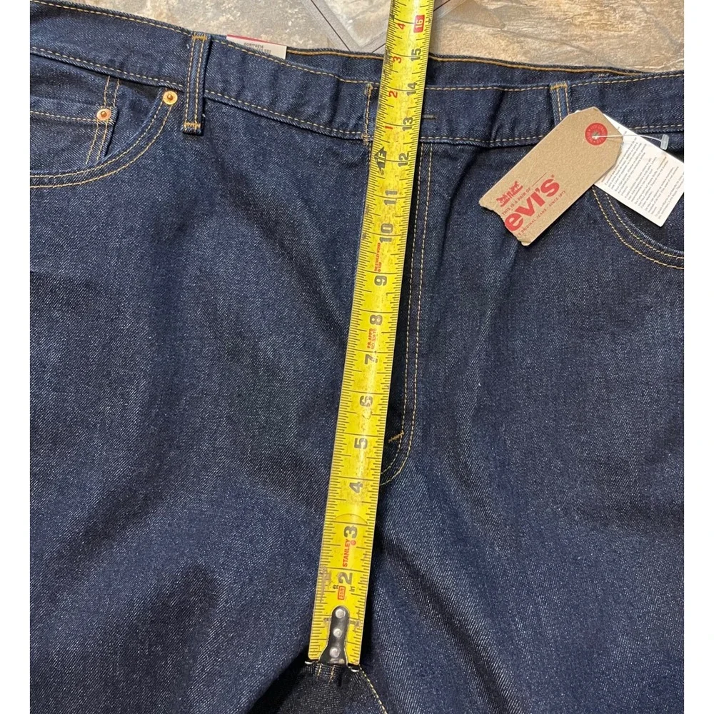 Levi's 517 Bootcut Jeans Mens 44x32 Indigo Blue NWT Western Denim 00517-0216